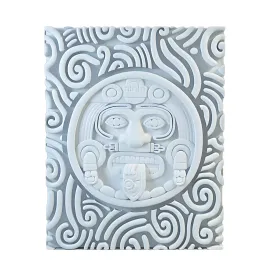 Gypsum panel from art relief 6